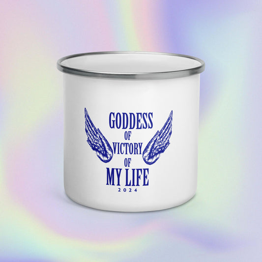 Goddess Of My Life 2024: Enamel Mug