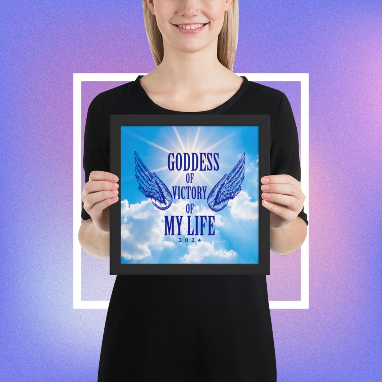 Goddess Of Victory Of My Life Framed poster