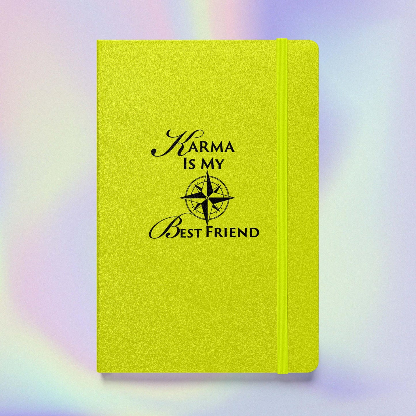 Celebration Mindset Exclusive: Karma Is My Best Friend. Hardcover bound notebook