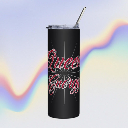 Queen Energy: Stainless steel tumbler