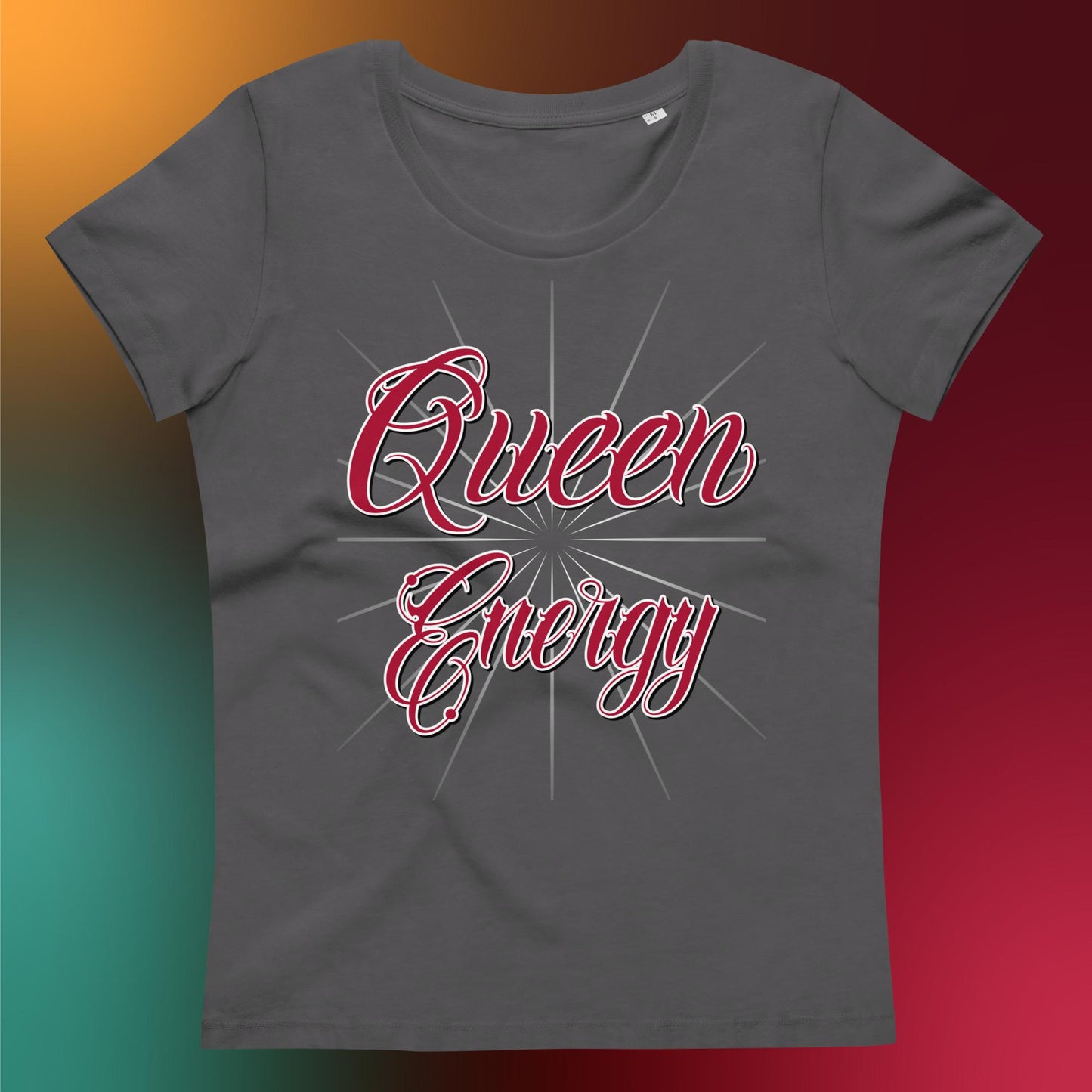 Queen Energy: Women's fitted eco tee