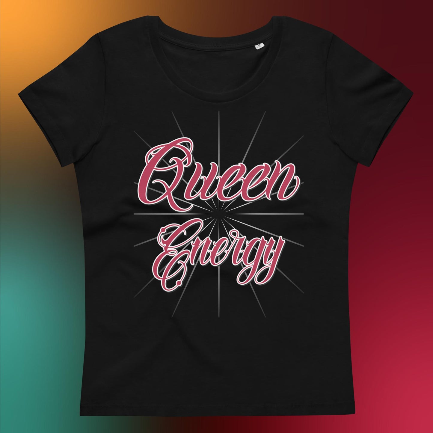 Queen Energy: Women's fitted eco tee